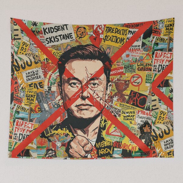 Item preview, Against Musk Anti Elon : The People's Voice designed and sold by HeeShirt.