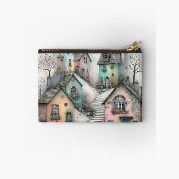 Item preview, Charming Village on a Tranquil Day designed and sold by Beyondnote-Art.