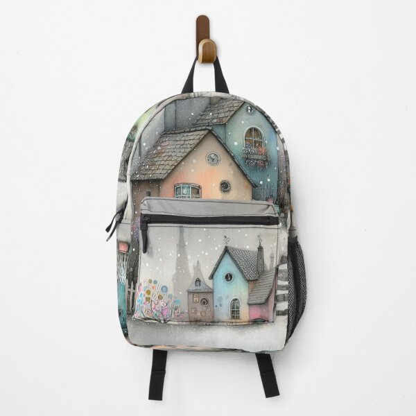 Item preview, Charming Village on a Tranquil Day designed and sold by Beyondnote-Art.