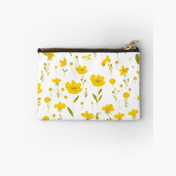 Item preview, Golden Bloom Pattern – Light Golden Flowers, funny, gifts, flowers,  designed and sold by Ewelina  Niemiec.