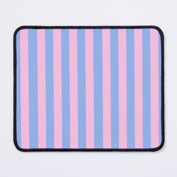 Item preview, Pink and Cornflower Blue Stripes designed and sold by OneThreeSix.