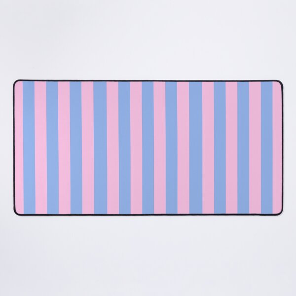 Item preview, Pink and Cornflower Blue Stripes designed and sold by OneThreeSix.
