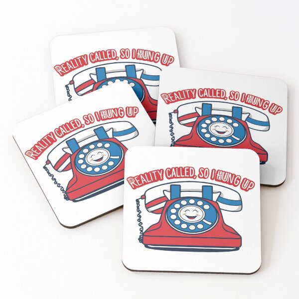 Item preview, Reality Called, So I Hung Up – Retro Humor Offline designed and sold by StormArte.