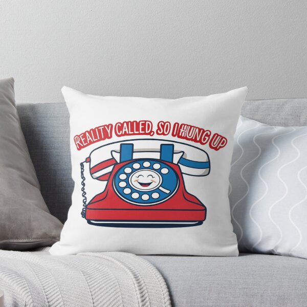 Item preview, Reality Called, So I Hung Up – Retro Humor Offline designed and sold by StormArte.