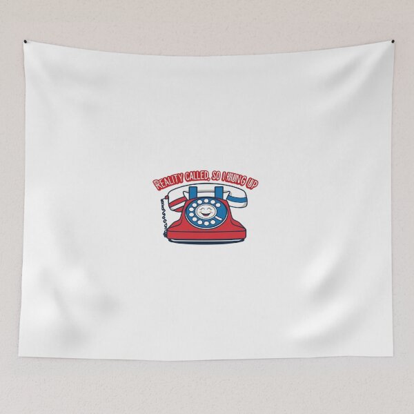 Item preview, Reality Called, So I Hung Up – Retro Humor Offline designed and sold by StormArte.