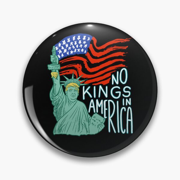Item preview, No Kings in America designed and sold by IHateDumplings.