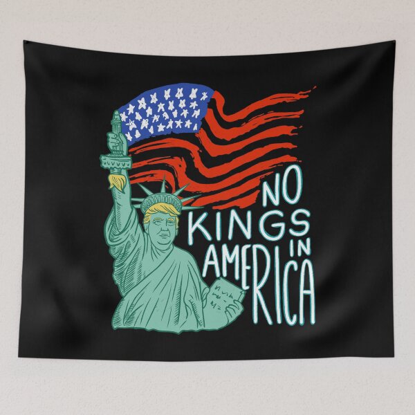 Item preview, No Kings in America designed and sold by IHateDumplings.