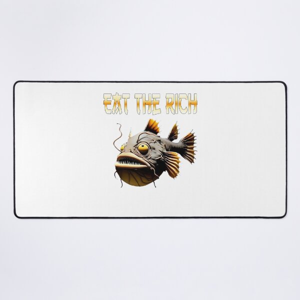 Item preview, Anglerfish Eat The Rich - Anglerfish Lover  designed and sold by Smix Pixels.