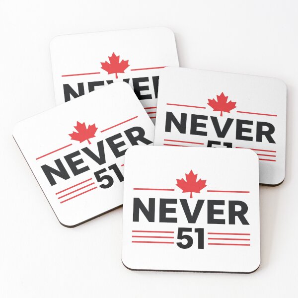 Item preview, Never 51 State Canada Flag – Proud and Patriotic designed and sold by Blok45.