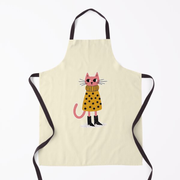 Item preview, Polka Dot Feline Fashion designed and sold by zzz888.