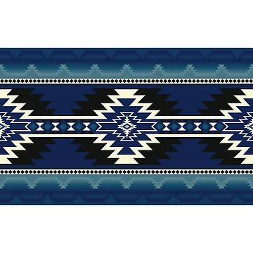Artwork thumbnail, Colorful Aztec Southwestern Native American Pattern by BWDecorPattern