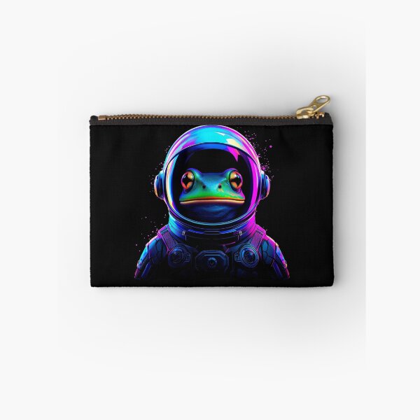 Item preview, Modern Trendy Funny Cute frog  Astronaut frog In Space Galaxy ,astronaut frog designed and sold by SOUFIANE1991.