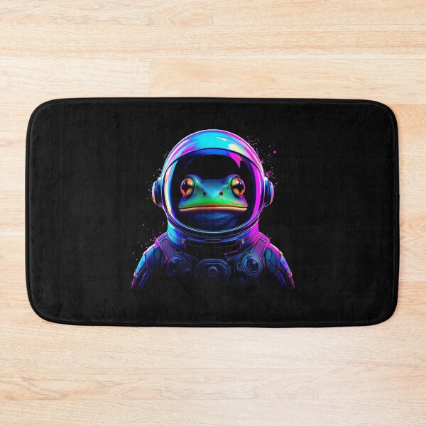 Item preview, Modern Trendy Funny Cute frog  Astronaut frog In Space Galaxy ,astronaut frog designed and sold by SOUFIANE1991.