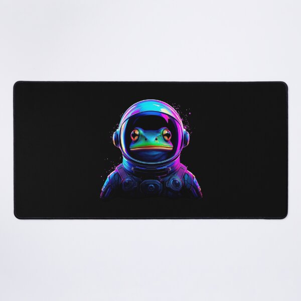 Item preview, Modern Trendy Funny Cute frog Astronaut frog In Space Galaxy ,astronaut frog designed and sold by SOUFIANE1991.