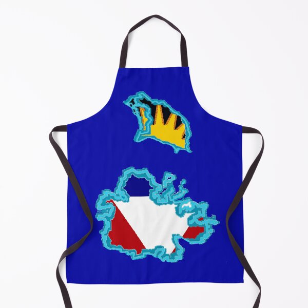 Item preview, Antigua and Barbuda Map with Flag designed and sold by Havocgirl.