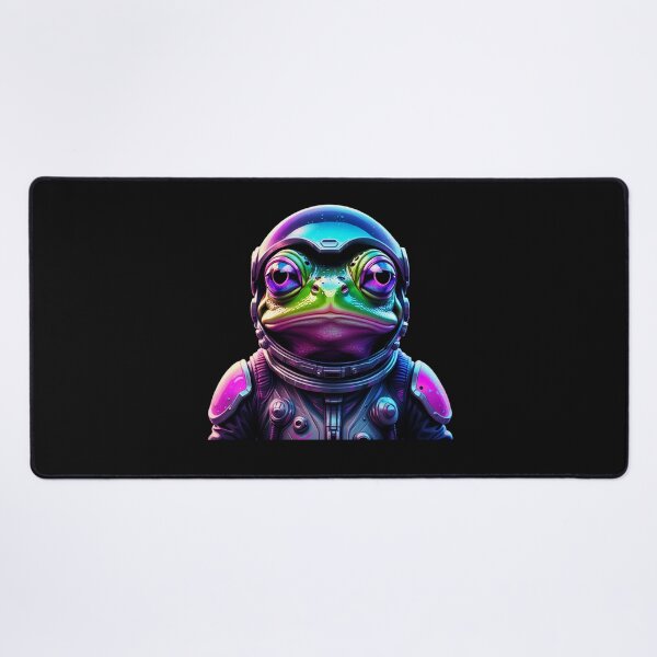 Item preview, Modern Trendy Funny Cute frog  Astronaut frog In Space Galaxy ,astronaut frog designed and sold by SOUFIANE1991.