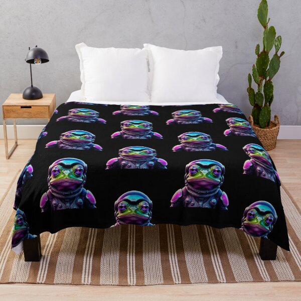 Item preview, Modern Trendy Funny Cute frog  Astronaut frog In Space Galaxy ,astronaut frog designed and sold by SOUFIANE1991.