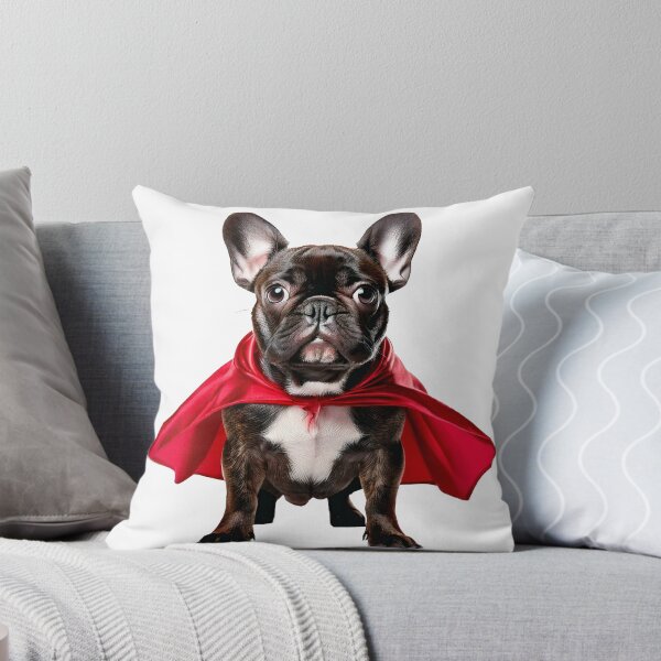 Item preview, cute super hero French bulldog designed and sold by MeAesthetics.