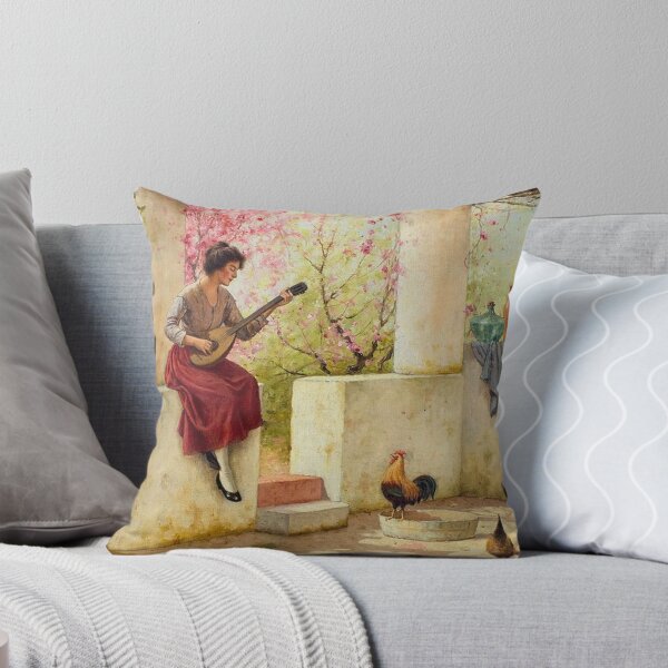 Item preview, Woman Playing Mandolin designed and sold by tomorrowsart.