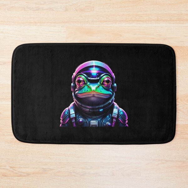 Item preview, Modern Trendy Funny Cute frog  Astronaut frog In Space Galaxy ,astronaut frog designed and sold by SOUFIANE1991.