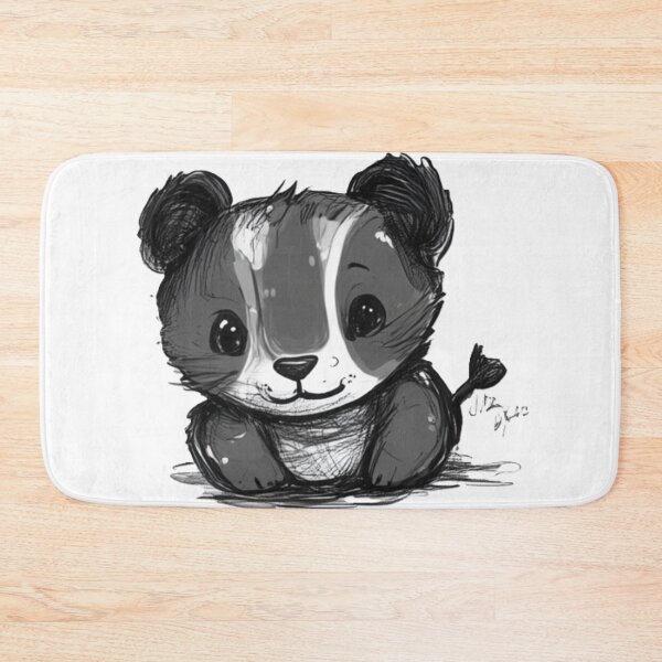 Item preview, Chibi Cute Panda Hand Drawn designed and sold by InkDreamMotion.