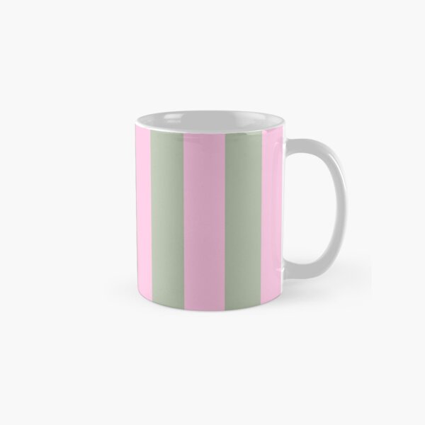 Item preview, Sage Green and Pink Stripes designed and sold by OneThreeSix.