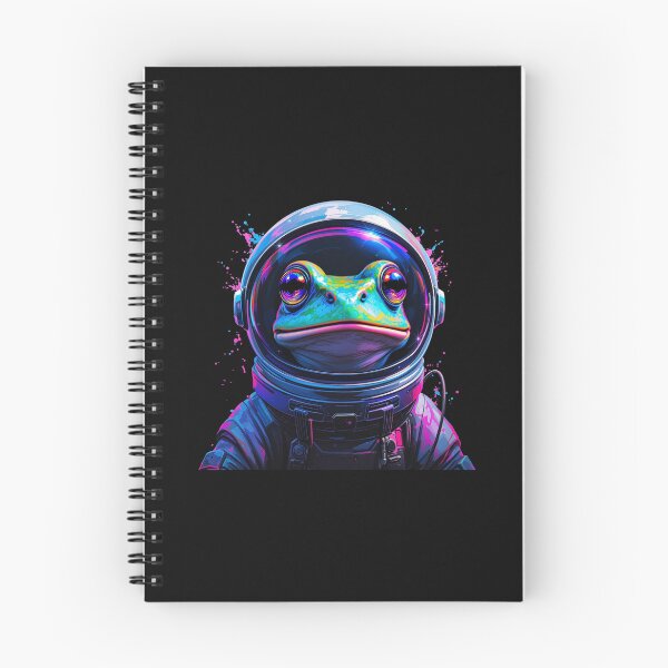Item preview, Modern Trendy Funny Cute frog  Astronaut frog In Space Galaxy ,astronaut frog designed and sold by SOUFIANE1991.