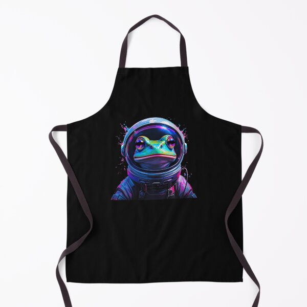 Item preview, Modern Trendy Funny Cute frog Astronaut frog In Space Galaxy ,astronaut frog designed and sold by SOUFIANE1991.