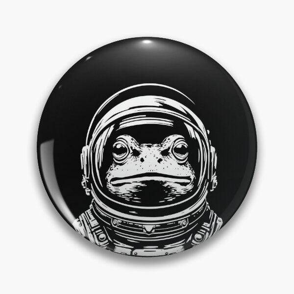 Item preview, Modern Trendy Funny Cute frog  Astronaut frog In Space Galaxy ,astronaut frog designed and sold by SOUFIANE1991.
