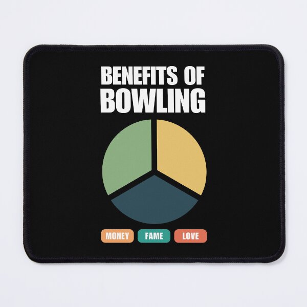 Item preview, Funny Benefits Of Bowling Ironic Bowler designed and sold by StrideSuccess.