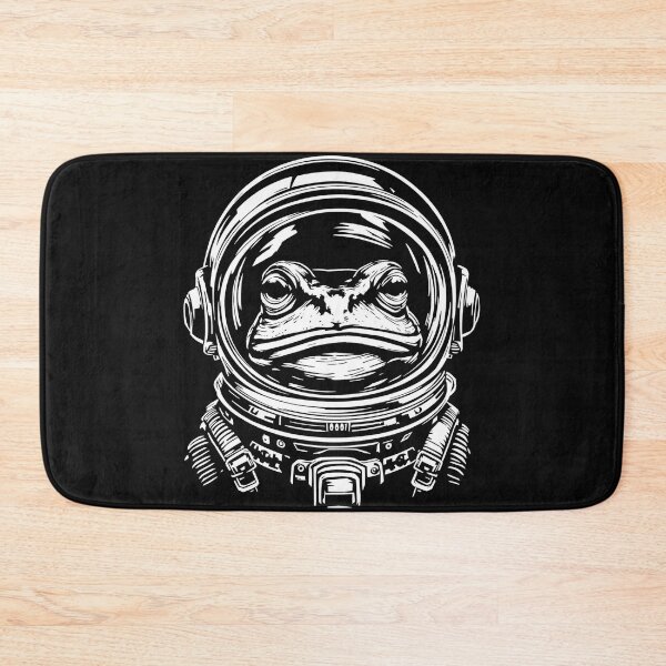 Item preview, Modern Trendy Funny Cute frog  Astronaut frog In Space Galaxy ,astronaut frog designed and sold by SOUFIANE1991.