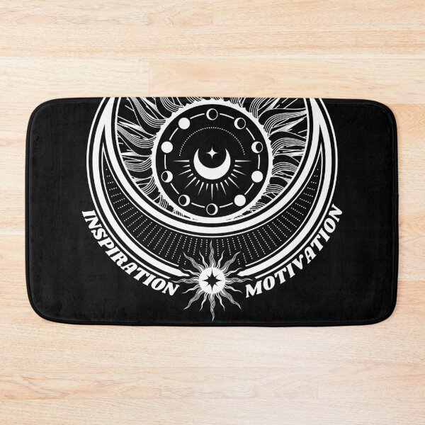 Item preview, Copy of Mystic Sun & Moon Phases – Inspiration & Motivation (black) designed and sold by DARK_NOVA.