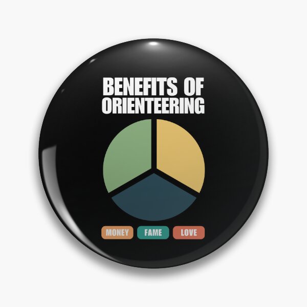 Item preview, Funny Benefits Of Orienteering Ironic Orienteer designed and sold by StrideSuccess.