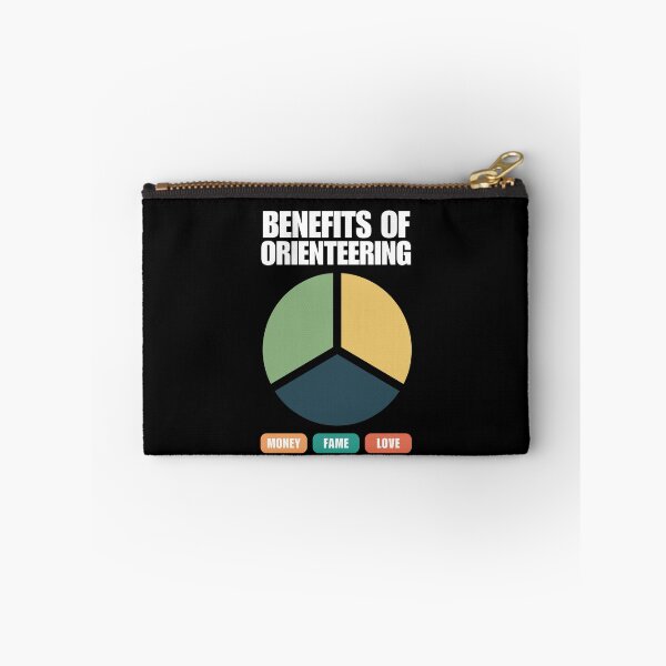 Item preview, Funny Benefits Of Orienteering Ironic Orienteer designed and sold by StrideSuccess.