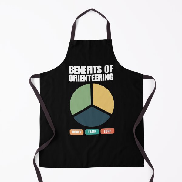 Item preview, Funny Benefits Of Orienteering Ironic Orienteer designed and sold by StrideSuccess.