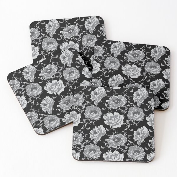 Item preview, Goth Romantic Vintage Peonies designed and sold by zeljkica.