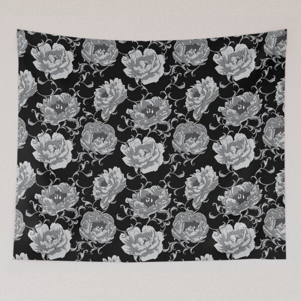 Item preview, Goth Romantic Vintage Peonies designed and sold by zeljkica.