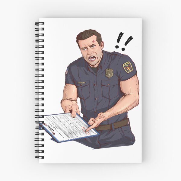Item preview, Evan "Buck" Buckley Holding a Clipboard designed and sold by kubyart.