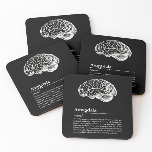 Item preview, Amygdala - Minimalistic Neurology Design designed and sold by felixpauli.
