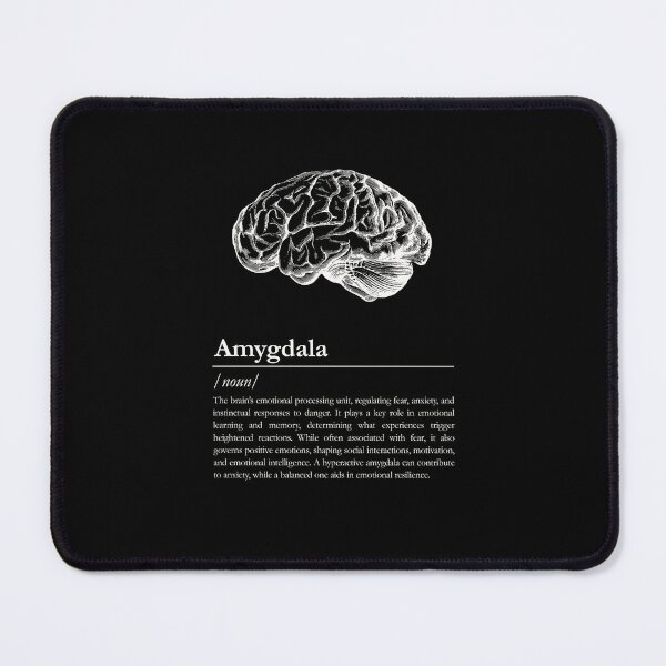 Item preview, Amygdala - Minimalistic Neurology Design designed and sold by felixpauli.