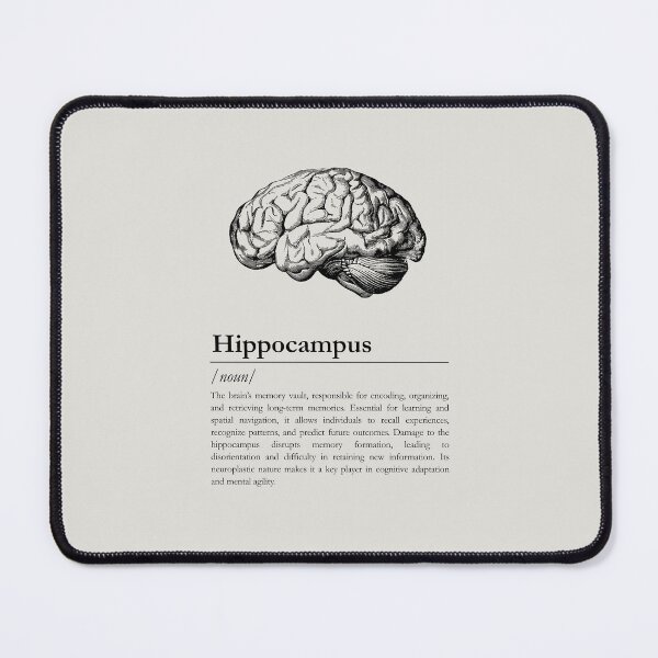 Item preview, Hippocampus - Minimalistic Neurology Design designed and sold by felixpauli.