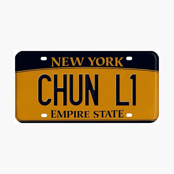 PLACAS DICEN CHUN-LI Lámina fotográfica
