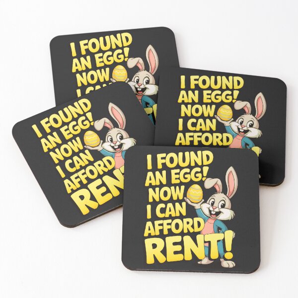 Item preview, I Found An Egg! Now I Can Afford Rent: Easter Inflation Humor designed and sold by elynne9.