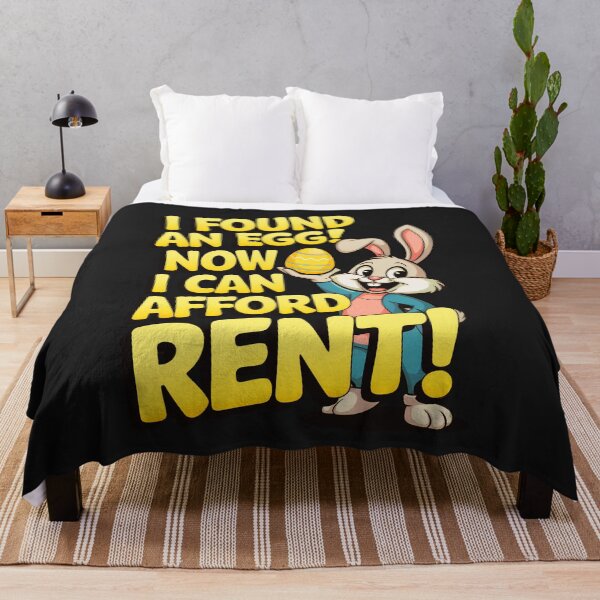 Item preview, I Found An Egg! Now I Can Afford Rent: Easter Inflation Humor designed and sold by elynne9.