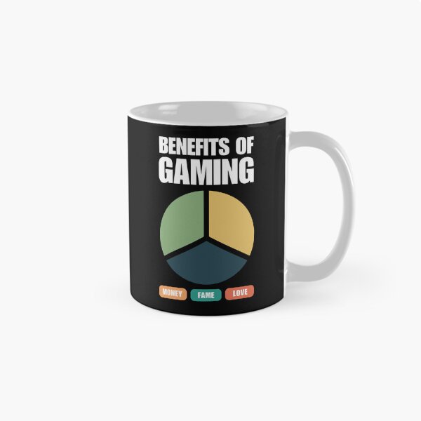Item preview, Funny Benefits Of Gaming Ironic Gamer designed and sold by StrideSuccess.
