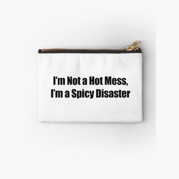 Item preview, I’m Not a Hot Mess, I’m a Spicy Disaster back bold typeface designed and sold by deynaaz.