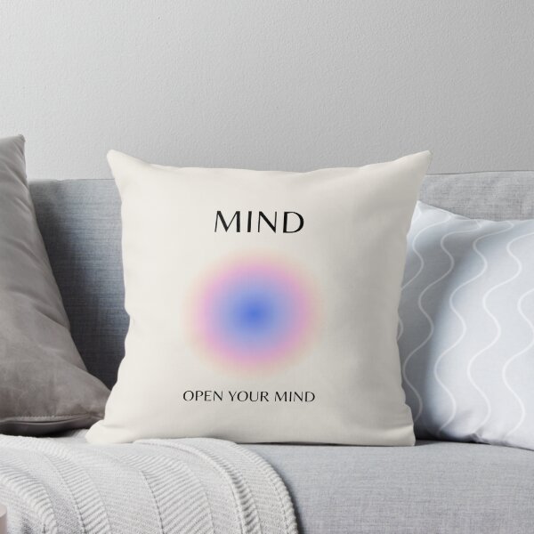 Aperçu de l'œuvre Pleine conscience, affirmation positive, positif, spirituel, aura gradient art créée et vendue par Magic Love Art Print.