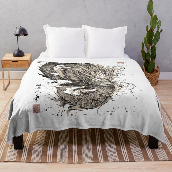 Item preview, Japanese Ryu Dragon Mythology designed and sold by InkDreamMotion.