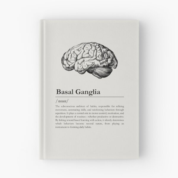 Item preview, Basal Ganglia- Minimalistic Neurology Design designed and sold by felixpauli.