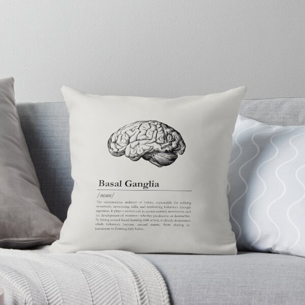 Item preview, Basal Ganglia- Minimalistic Neurology Design designed and sold by felixpauli.